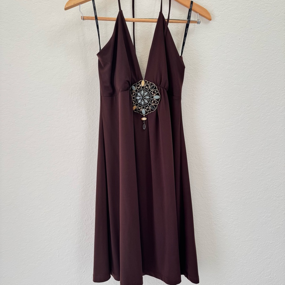 Y2K Festival Gypsy Halter Dress - Picture 4 of 10